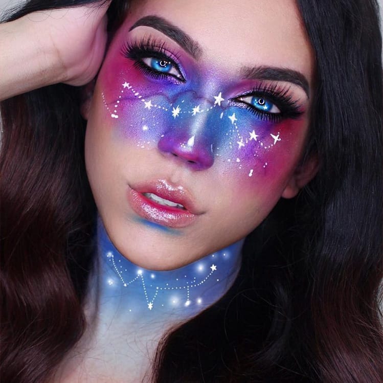 Maquillaje de otra galaxia: la nueva tendencia que vas a querer tener