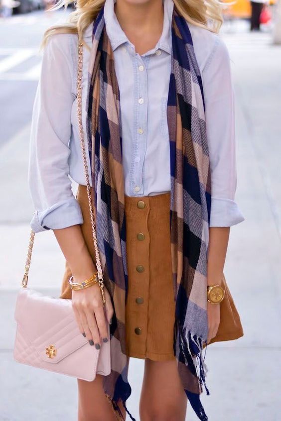 como-combinar-faldas-otono-outfit