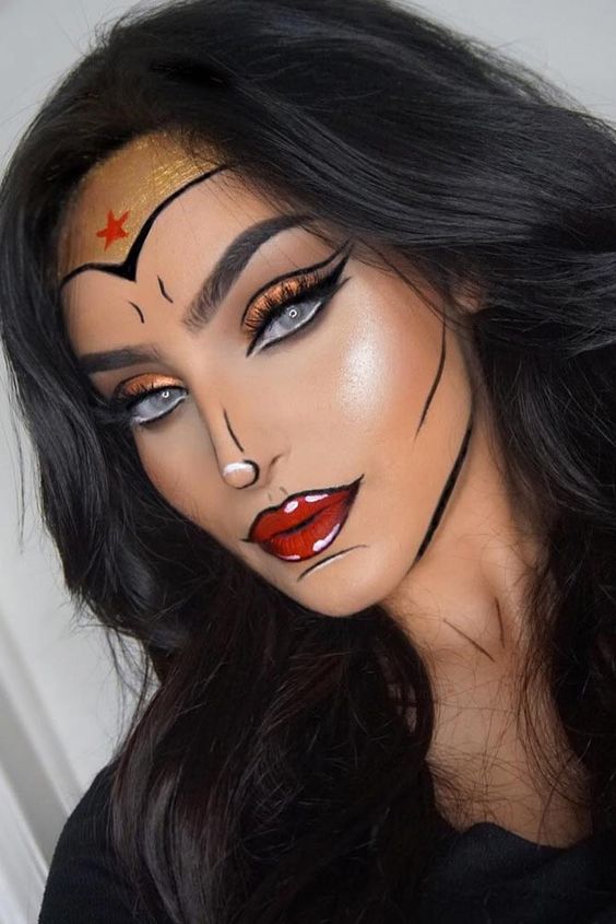 10 ideas sexys de maquillaje para Halloween 8