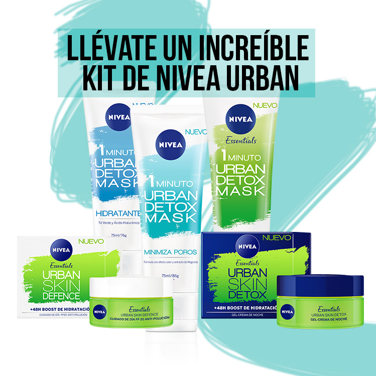 Llévate un increíble kit de Nivea Urban