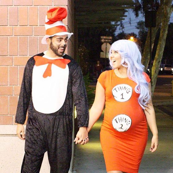 10 disfraces de Halloween para parejas embarazadas 9