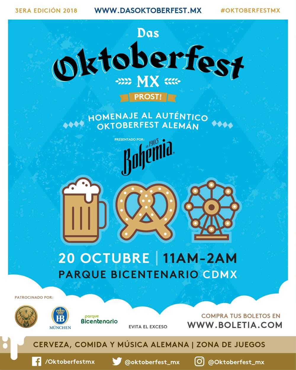 Oktoberfest, el festival de la Cerveza que llega a México 0