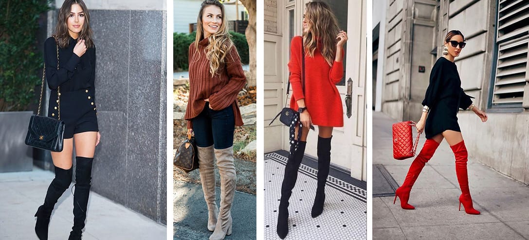 10 formas para combinar tus botas altas en otoño 1