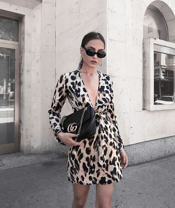 vestidos de leopardo