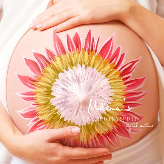 pintar tu barriga durante el embarazo