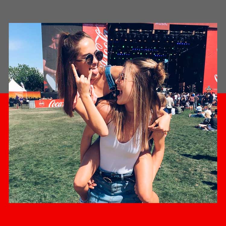 Coca Cola Flow Fest 2018 mejores amigas