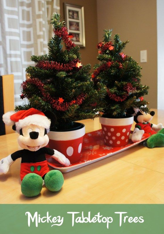 ideas navideñas inspiradas en Mickey Mouse