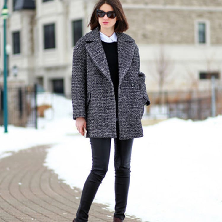 10 formas de combinar tus pantalones negros en invierno