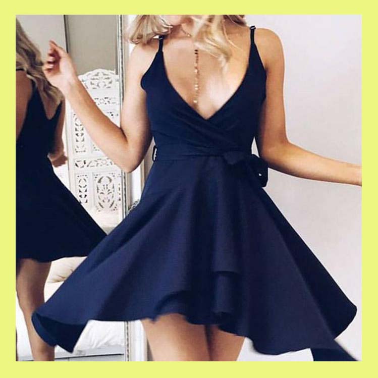 10 vestidos cortos que te harán ver más delgada en las fiestas