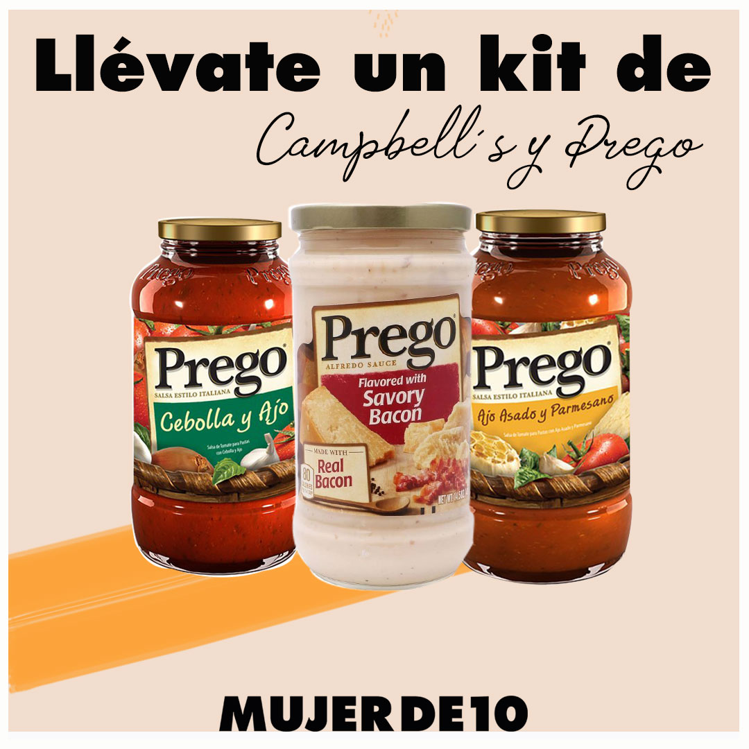 Llévate un increíble kit con Campbell´s y Prego