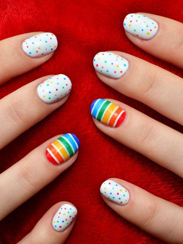 Uñas arcoíris, perfectas para recibir la primavera 3