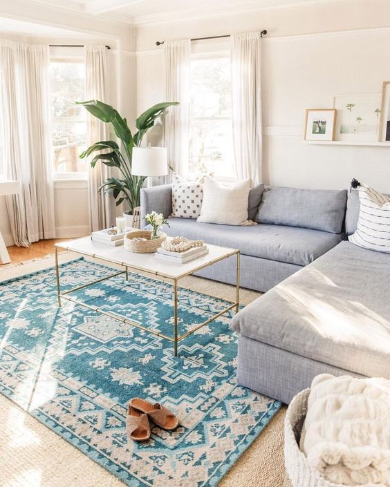 10 ideas para decorar tu casa pequeña con alfombras 3