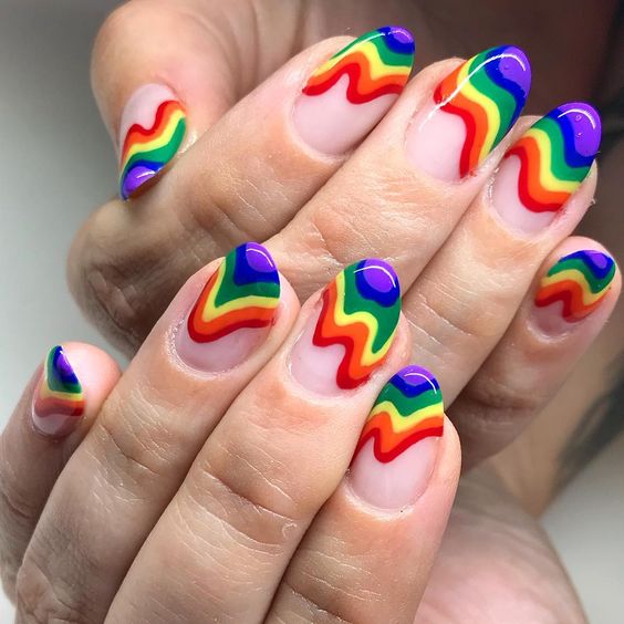 Uñas arcoíris, perfectas para recibir la primavera 4