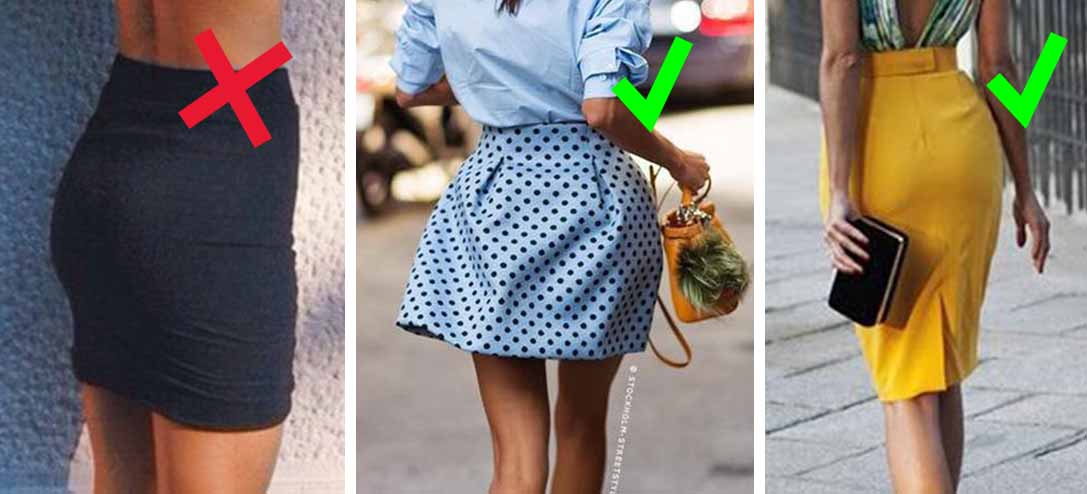 10 tipos de faldas que te harán lucir glúteos más grandes | Mujer de 10