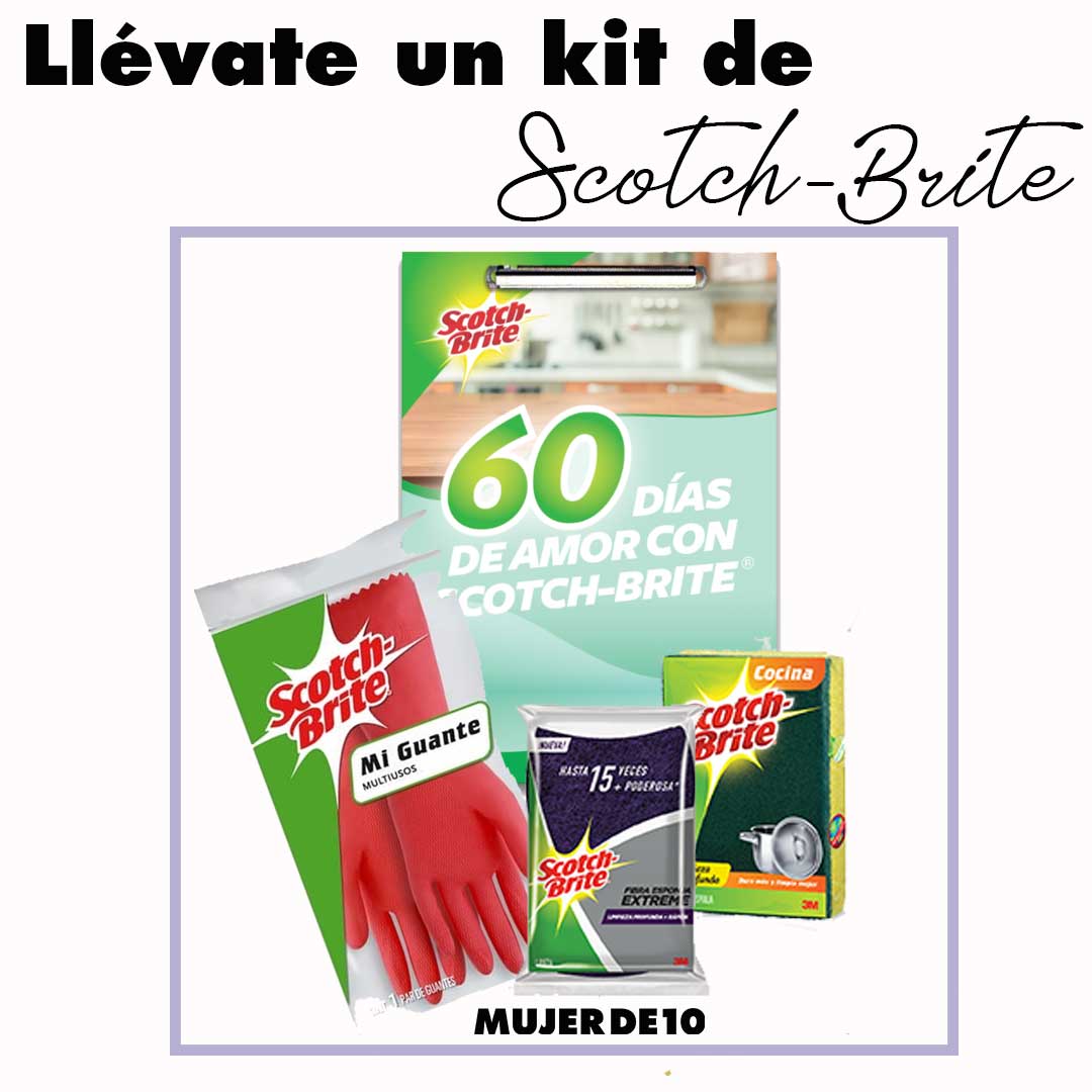 Llévate un Kit increíble de Scotch Brite®