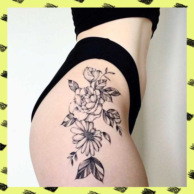 tatuajes perfectos que te favorecerán si eres una chica sin curvas