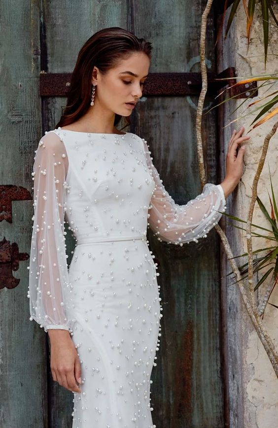 vestidos de novia elegantes