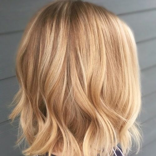 buttery blonde corto