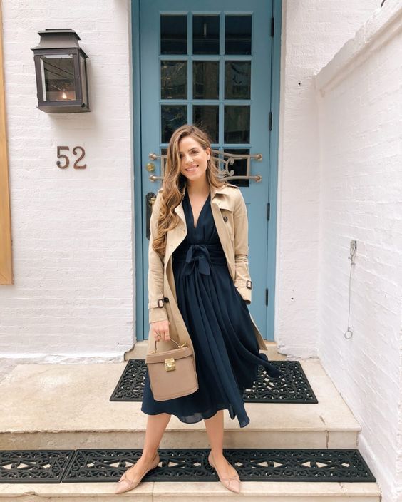10 formas de llevar vestido en primavera sin usar tacones 9
