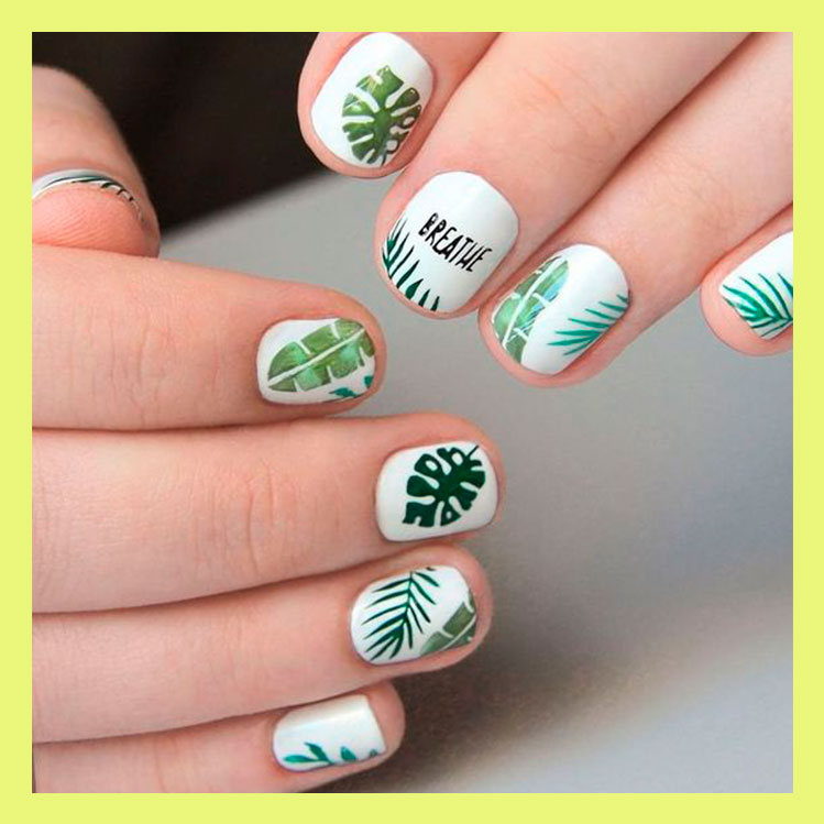 10 diseños de uñas gelish para la playa que te encantarán