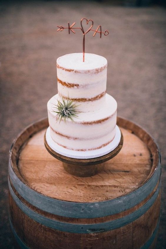 decoración de boda con plantas pastel