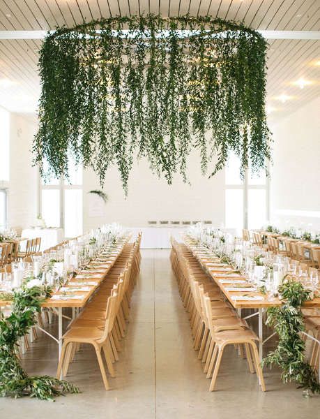 10 ideas de decoración de boda con plantas muy barata 3