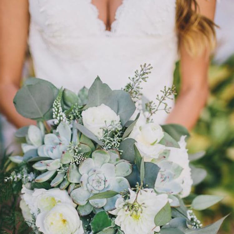 10 ideas de decoración de boda con plantas muy barata