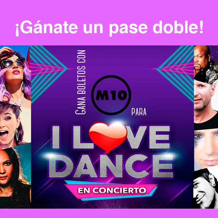 ¡Gana pases para I love Dance! baila al estilo de los 90