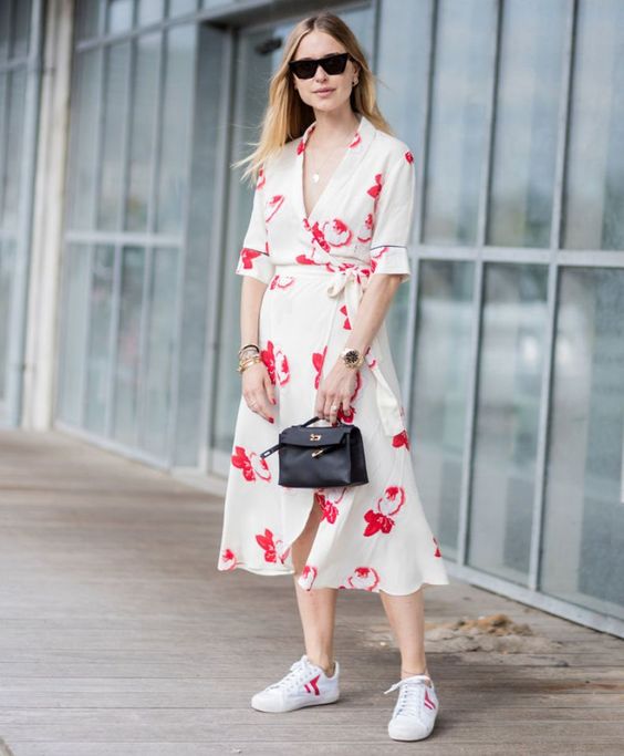 10 formas de llevar vestido en primavera sin usar tacones 1