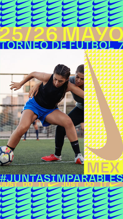 Únete al equipo de futbol 7 Mujer de 10 y juega con Nike