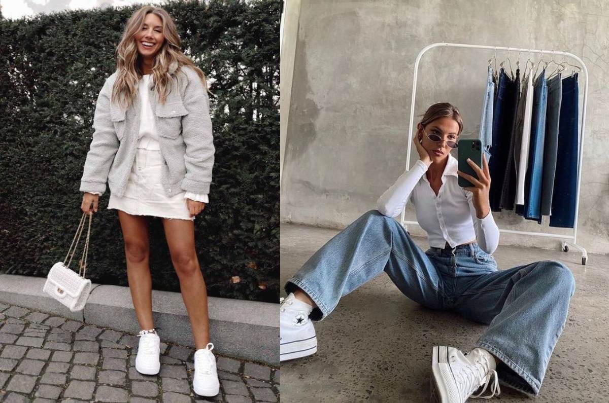 10 errores que debes evitar al usar tenis blancos en tu outfit