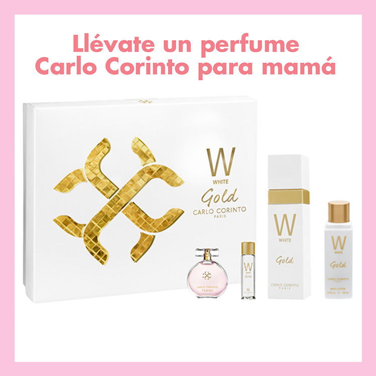 Llévate un perfume Carlo Corinto para mamá