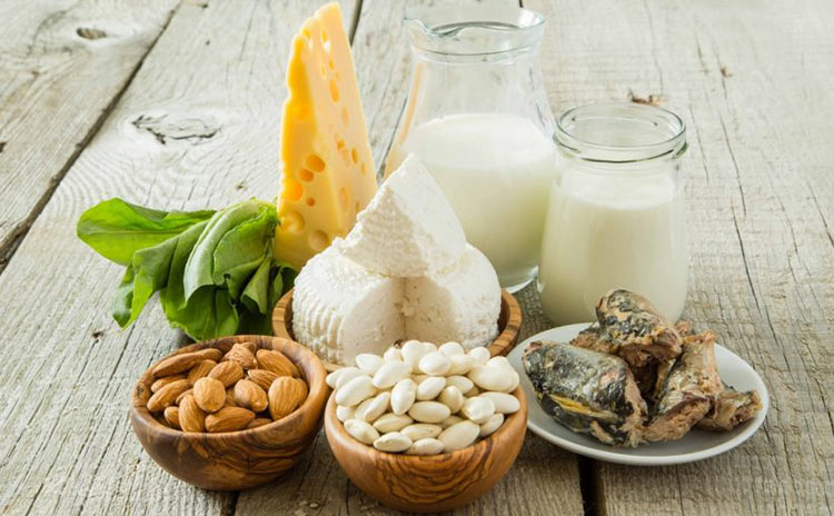 alimentos con calcio vitaminas que ayudan a adelgazar