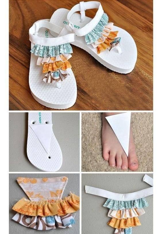 10 formas de hacer tus propias sandalias para verano 5