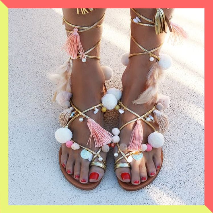 10 formas de hacer tus propias sandalias para verano