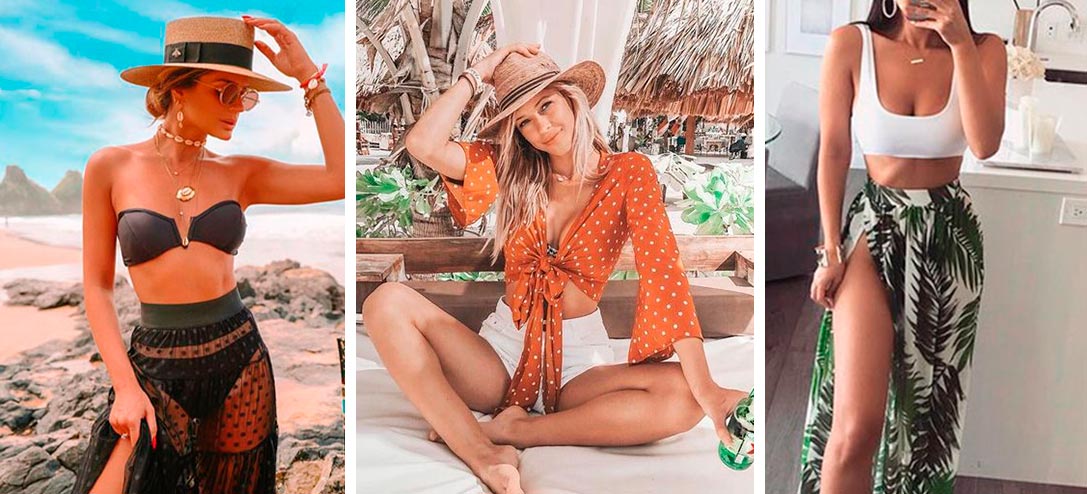 10 outfits modernos para playa que debes usar en 2018  Moda ropa de playa,  Outfits para la playa, Look playa