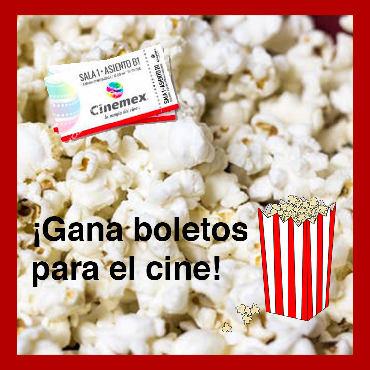 ¡Gana boletos para Cinemex Platino!