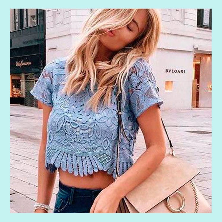 10 formas de usar crop top sin verte fachosa