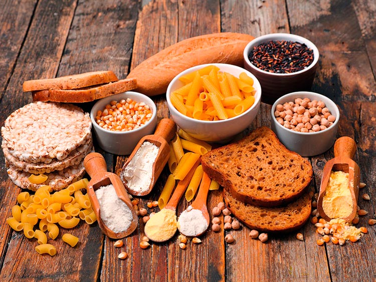 alimentos con gluten en dieta sin gluten