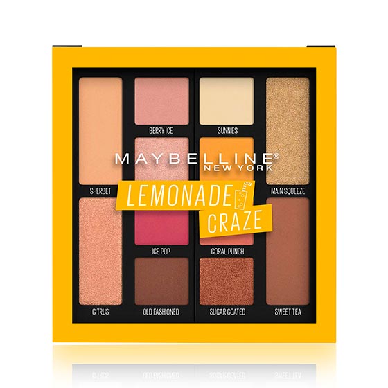 paleta de maquillaje lemonade craze maybelline