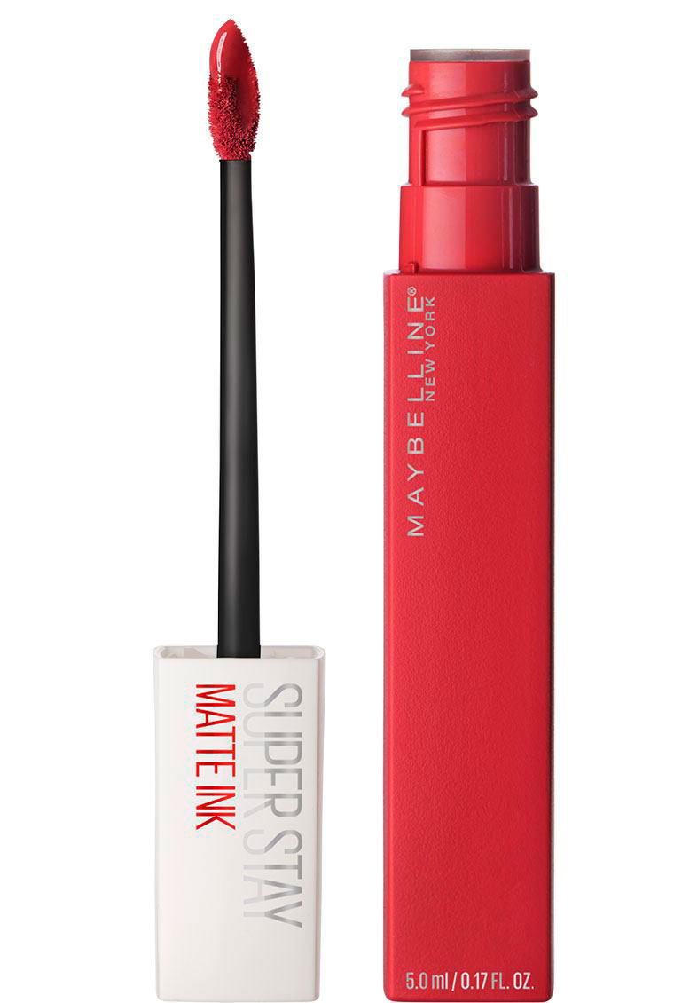 maybelline super stay matte ink labial rojo