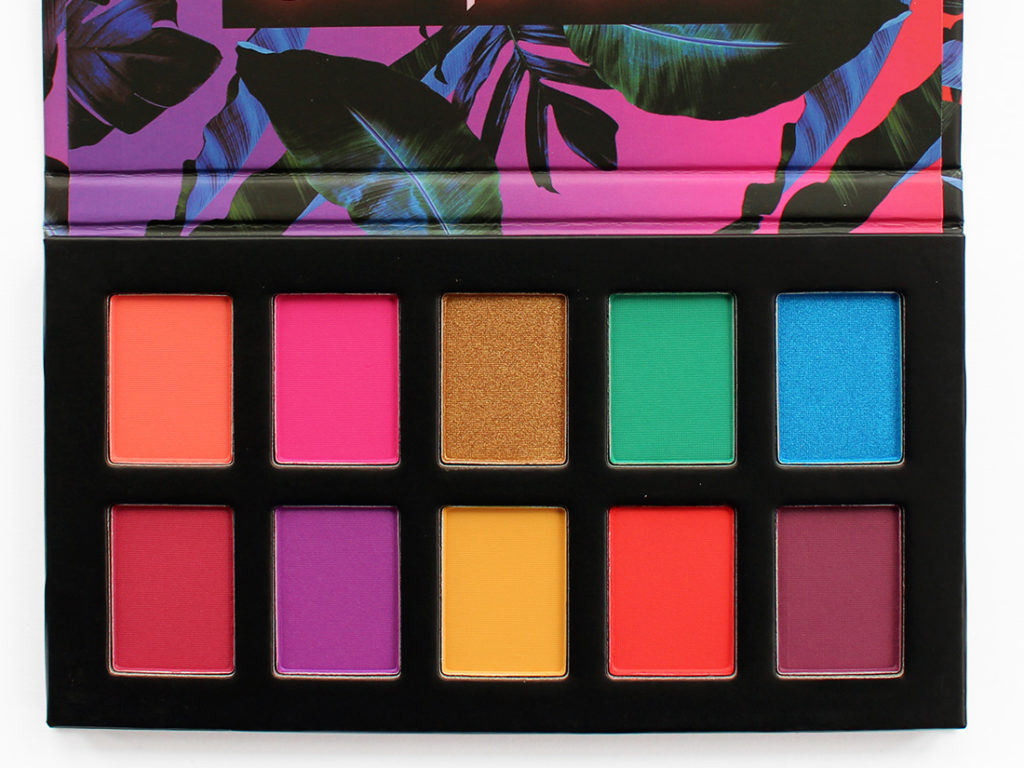 paleta de sombras maquillaje nyx off tropic