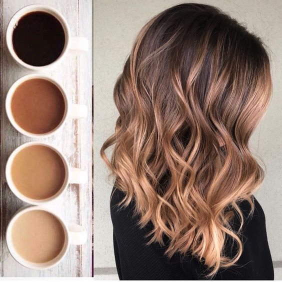 milk tea tinte de cabello colores