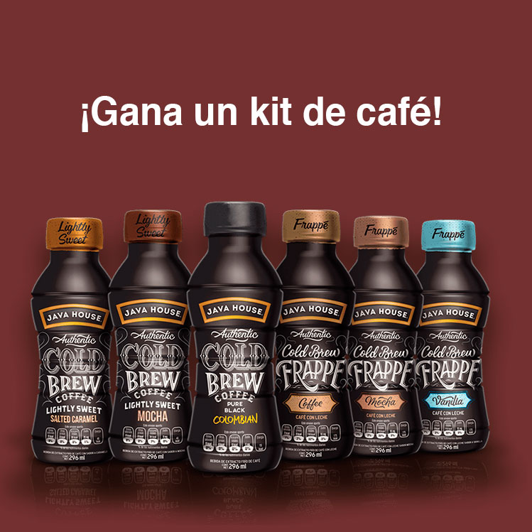 Java House te regala kits con café en frío