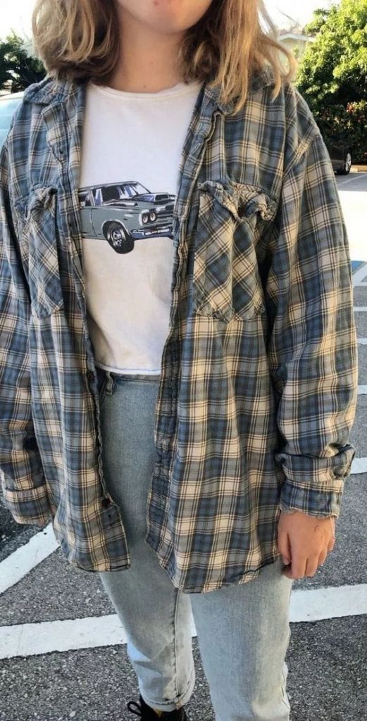 blusa 90 look