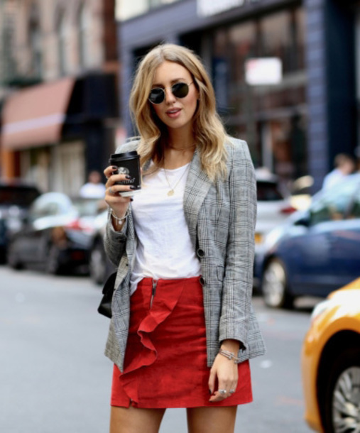 10 ideas de outfit con falda para la universidad 6
