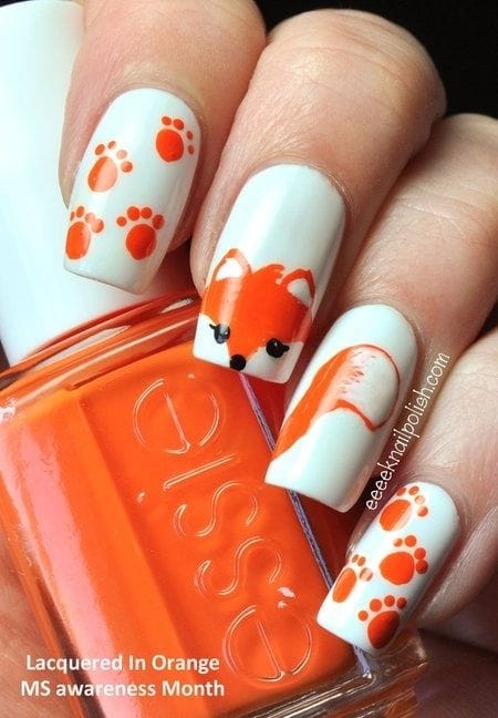 10 diseño de uñas de animales que te encantaran 7