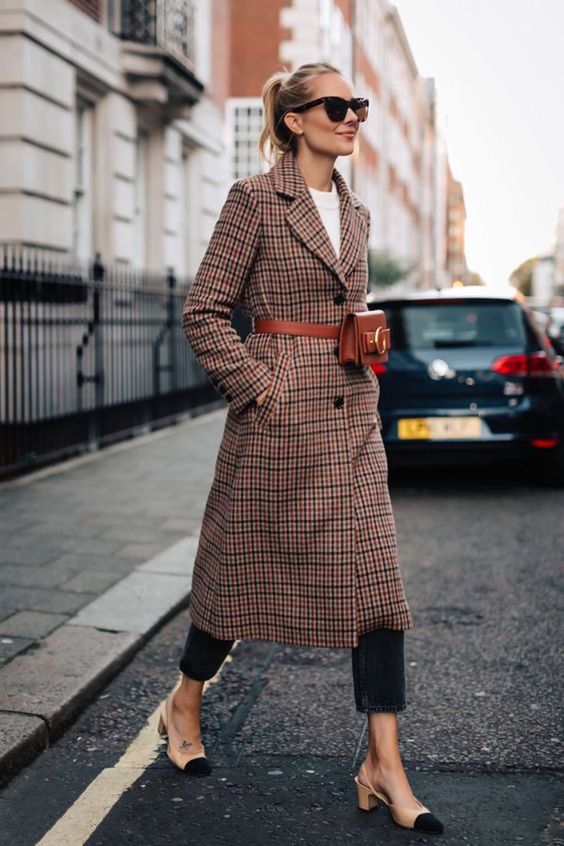traje moda cuadros