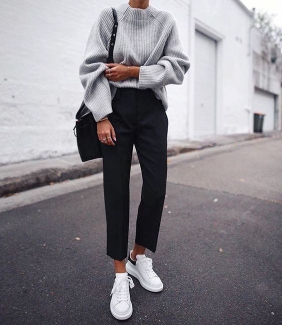 pantalon outfit oficina minimalista