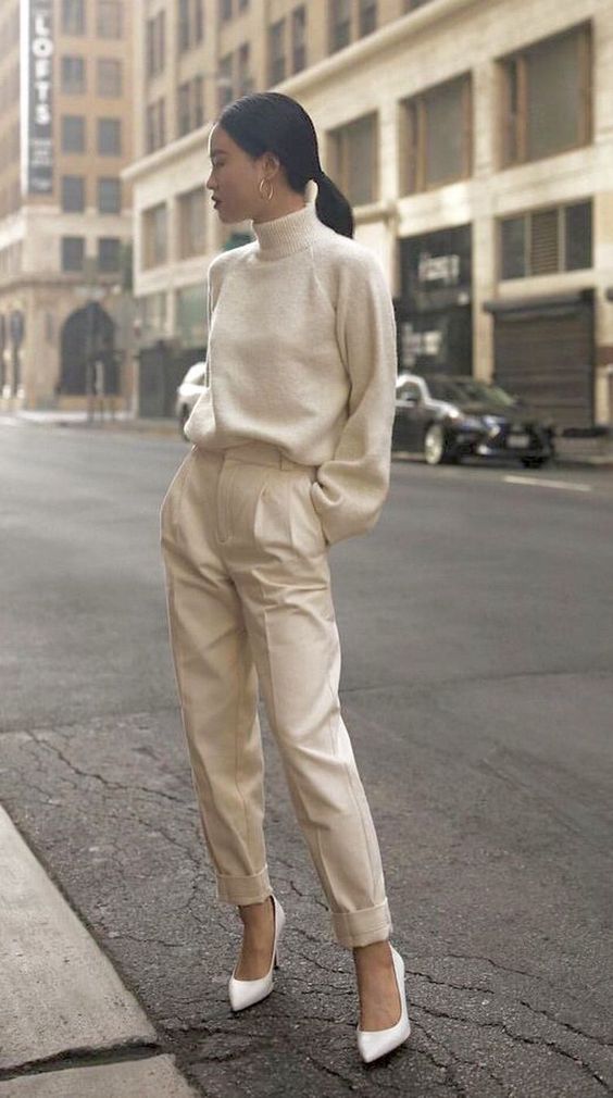 total look beige